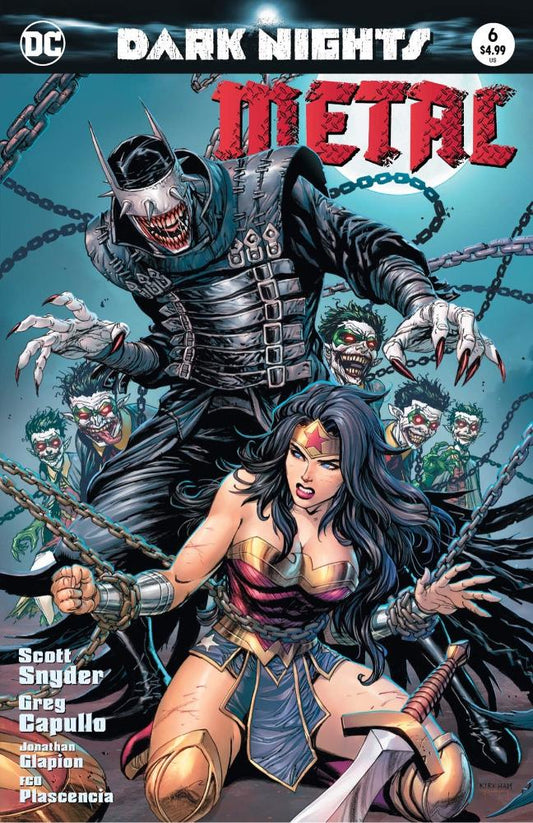 Dark Nights Metal 6 (Of 6) Unknown Comic Books Exclusive Kirkham Cvr A 3/28/2018 - East Coast Comics