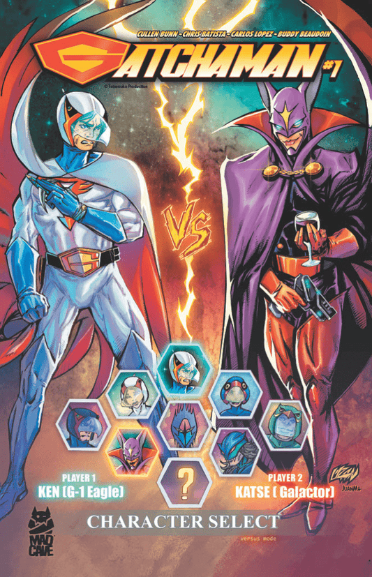 Gatchaman #1 - ECC Frank Uzan Variant - East Coast Comics