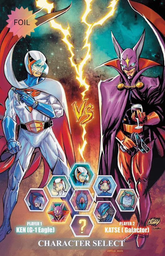 Gatchaman #1 - ECC Frank Uzan Variant - Foil - East Coast Comics