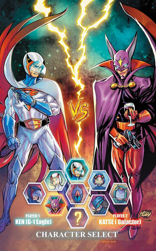 Gatchaman #1 - ECC Frank Uzan Variant - Virgin - East Coast Comics