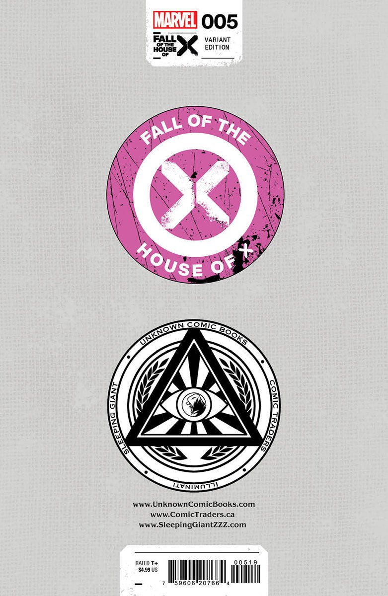 Fall Of The House Of X #5 Unknown Comics Miguel Mercado Exclusive Virgin Var [Fhx] (05/22/2024) - East Coast Comics