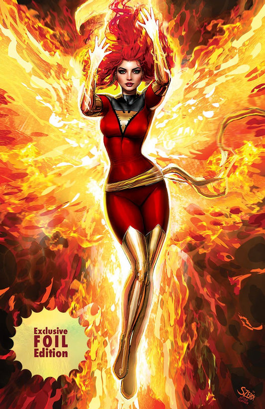 [Foil] Phoenix 4 Unknown Comics Nathan Szerdy Exclusive Virgin Nycc 2024 Var (10/23/2024) - East Coast Comics