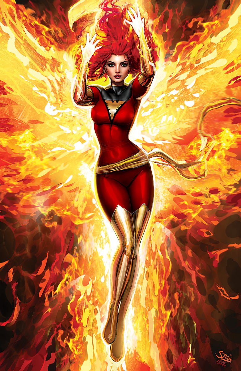 [Foil] Phoenix 4 Unknown Comics Nathan Szerdy Exclusive Virgin Nycc 2024 Var (10/23/2024) - East Coast Comics