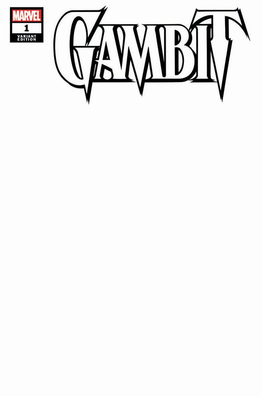 Gambit 1 Unknown Comics Blank Exclusive Var (07/06/2022) (07/27/2022) - East Coast Comics