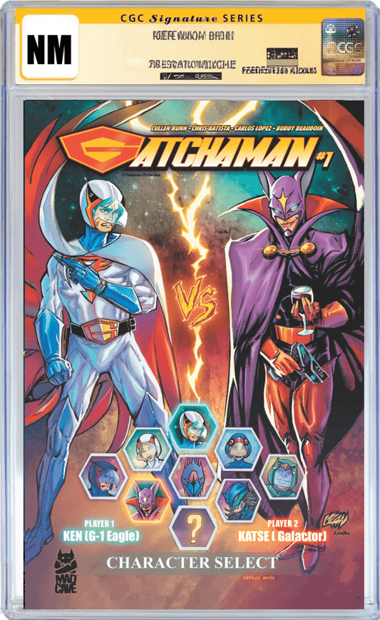 Gatchaman 1 - ECC Frank Uzan Variant - CGC SS 9.8 - East Coast Comics