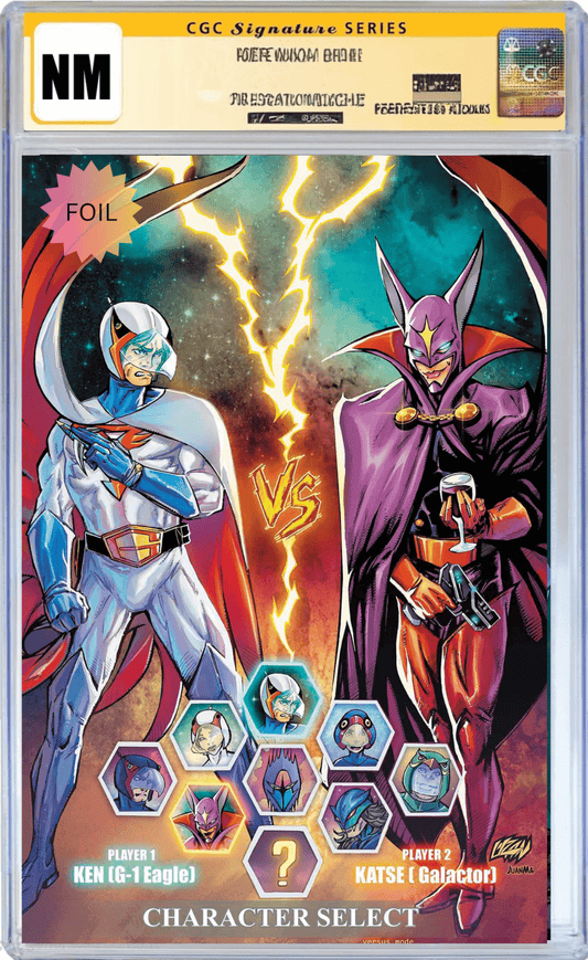 Gatchaman 1 - ECC Frank Uzan Variant - Foil CGC SS 9.8 - East Coast Comics