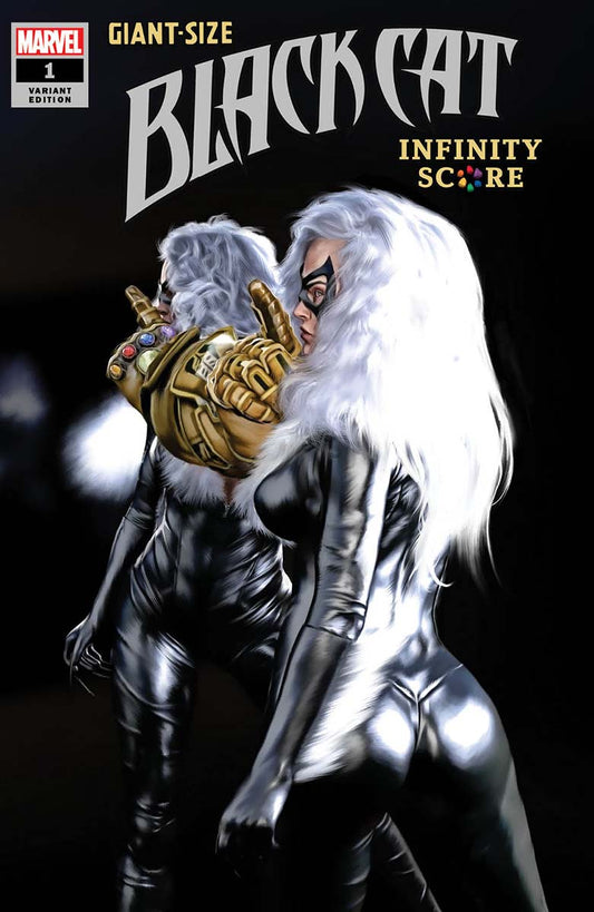Giant - Size Black Cat Infinity Score 1 Unknown Comics Marco Turini Exclusive Var (11/24/2021) (12/08/2021) - East Coast Comics