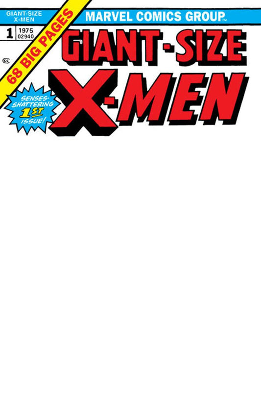 Giant - Size X - Men 1 Facsimile Edition [New Printing] Unknown Comics Exclusive Blank Var (08/16/2023) (08/30/2023) - East Coast Comics