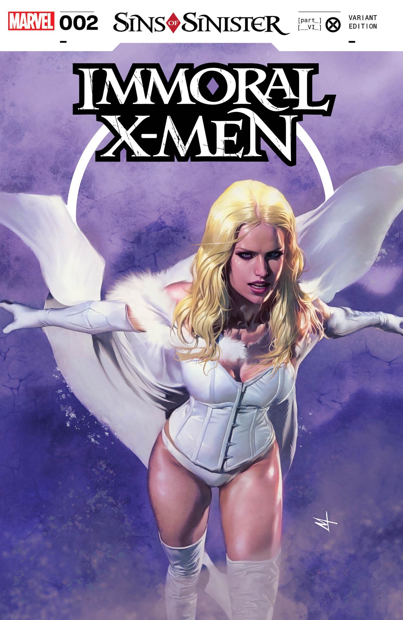 Immoral X - Men 2 [Sin] Marco Turini (616) Exclusive Var (03/28/2023) - East Coast Comics