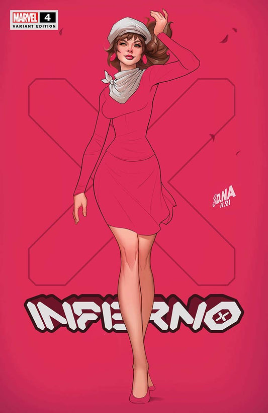 Inferno 4 (Of 4) Unknown Comics David Nakayama Exclusive Color Bleed Var (01/05/2022) - East Coast Comics