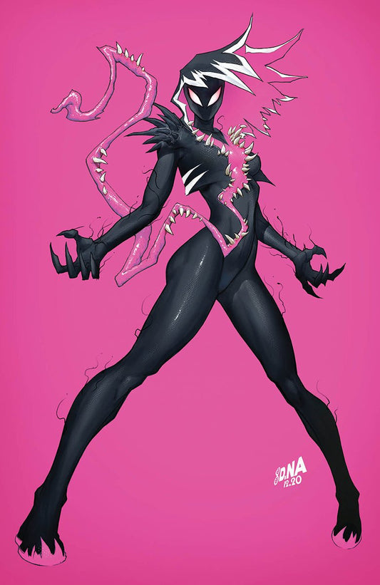 KING IN BLACK GWENOM VS CARNAGE 1 (OF 3) UNKNOWN COMICS DAVID NAKAYAMA EXCLUSIVE VIRGIN COLOR BLEED VAR (01/13/2021) - East Coast Comics