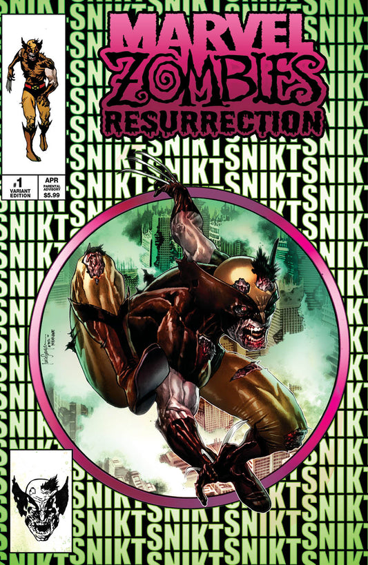 MARVEL ZOMBIES RESURRECTION 1 (OF 4) UNKNOWN COMICS MICO SUAYAN EXCLUSIVE GREEN VAR (09/02/2020) - East Coast Comics