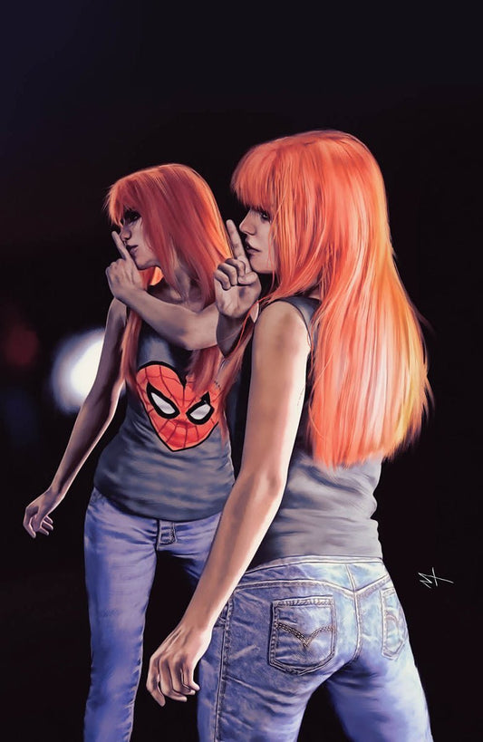 Mary Jane & Black Cat: Beyond 1 Unknown Comics Marco Turini Exclusive Virgin Var (01/26/2022) - East Coast Comics