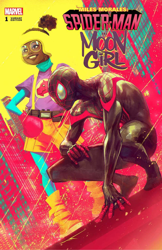 Miles Morales & Moon Girl 1 Ivan Tao Exclusive Var (06/22/2022) - East Coast Comics