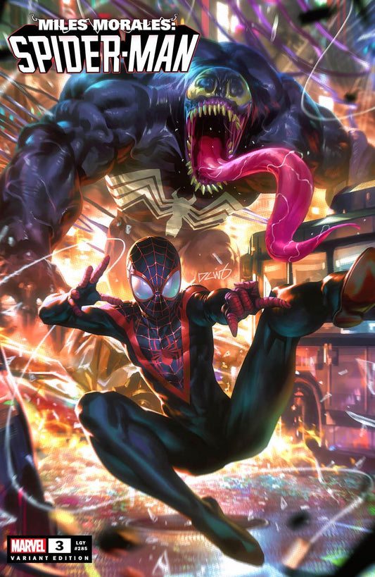 Miles Morales: Spider - Man 3 Derrick Chew (616) Exclusive Var (02/15/2023) - East Coast Comics