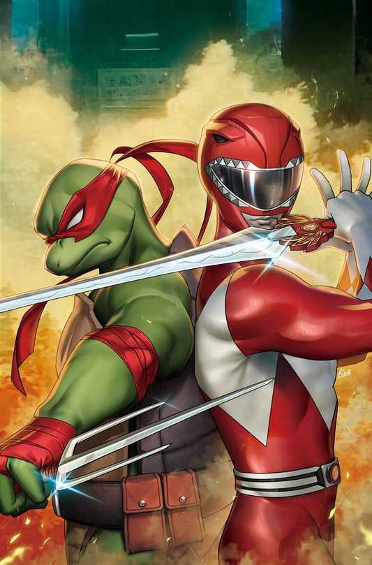 MMPR TMNT II 2 R1C0 UNKNOWN COMICS EXCLUSIVE VIRGIN VAR (01/25/2023) - East Coast Comics