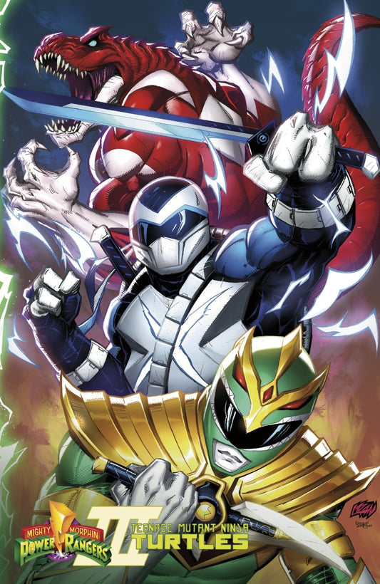 MMPR TMNT III 1 & 2 Connecting Set - ECC Franck Uzan Exclusive - East Coast Comics