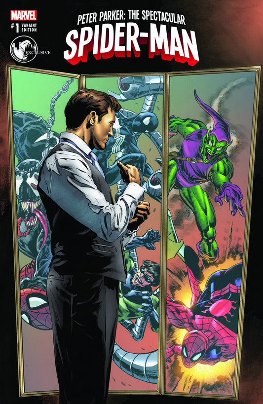 Peter Parker Spectacular Spider - Man 1 Unknown Comic Books Exclusive Perkins Var - East Coast Comics