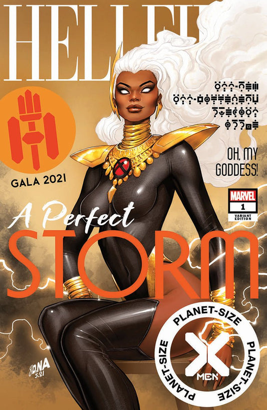 PLANET - SIZED X - MEN 1 UNKNOWN COMICS DAVID NAKAYAMA EXCLUSIVE VAR GALA (06/16/2021) - East Coast Comics