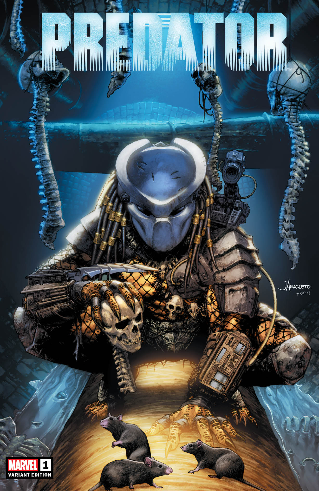 PREDATOR 1 UNKNOWN COMICS JAY ANACLETO EXCLUSIVE VAR (08/10/2022) - East Coast Comics