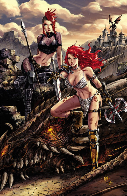 Red Sonja Age Of Chaos 3 Unknown Comics Creees Exclusive Virgin Var (03/18/2020) - East Coast Comics