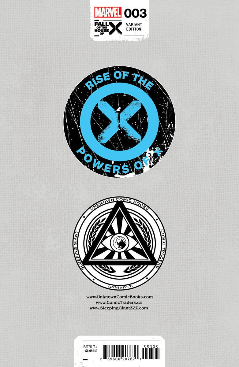 Rise Of The Powers Of X 3 Unknown Comics Ejikure Exclusive Virgin Connecting Var [03/27/2024] - East Coast Comics