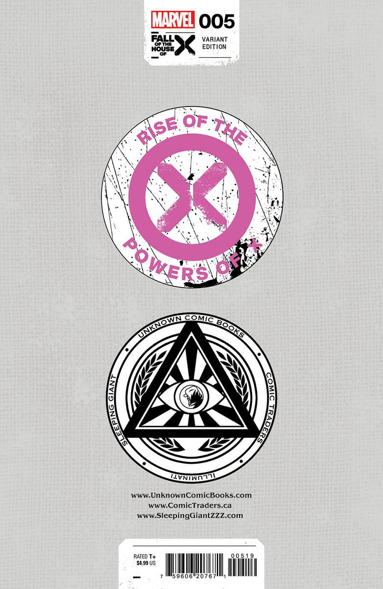 Rise Of The Powers Of X 5 Unknown Comics Miguel Mercado Exclusive Var [Fhx] (05/29/2024) - East Coast Comics