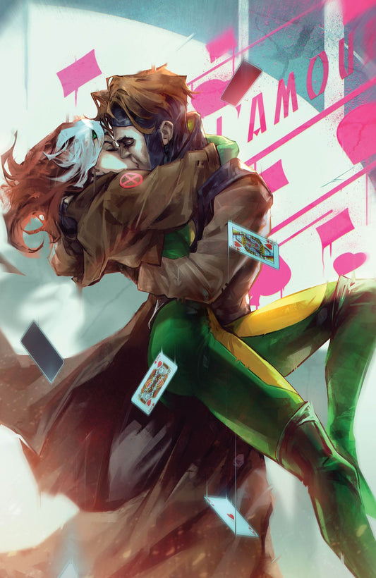 Rogue & Gambit 3 Unknown Comics Ivan Tao Exclusive Virgin Graffiti Wall Var (05/10/2023) - East Coast Comics