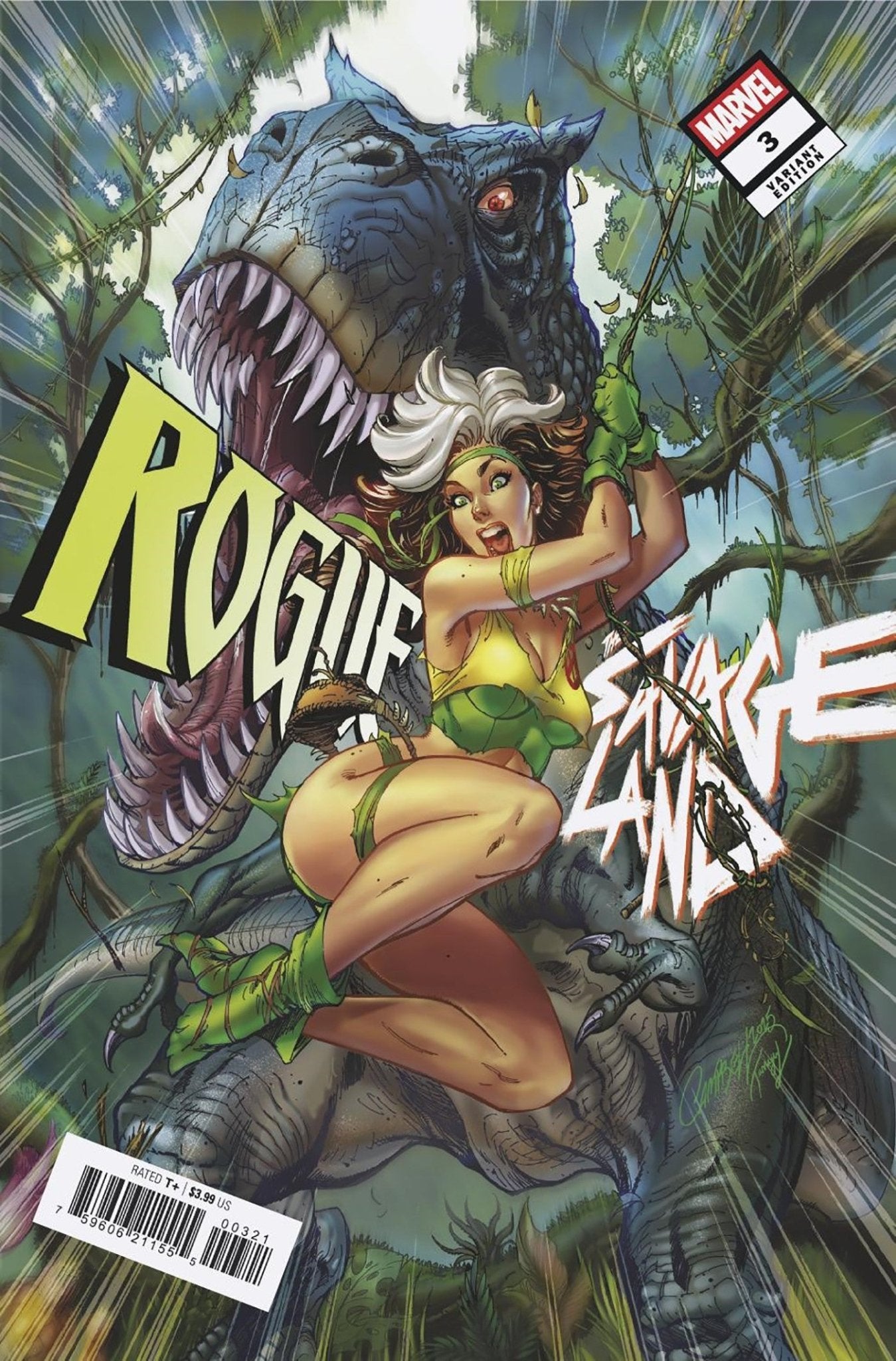 Rogue: The Savage Land #3 J. Scott Campbell Variant - East Coast Comics