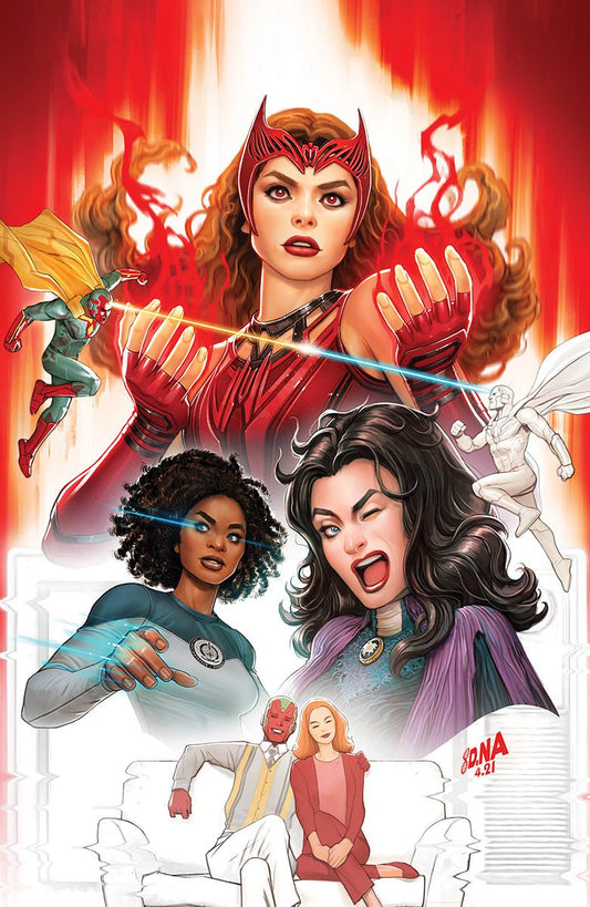SCARLET WITCH 3 UNKNOWN COMICS NAKAYAMA MCU COVER MEGACON EXCLUSIVE VIRGIN VAR (03/08/2023) - East Coast Comics