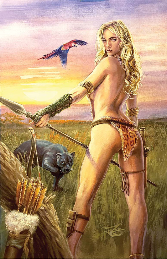 Sheena Queen Jungle 1 Unknown Comics Ron Leary Exclusive Var (11/03/2021) - East Coast Comics
