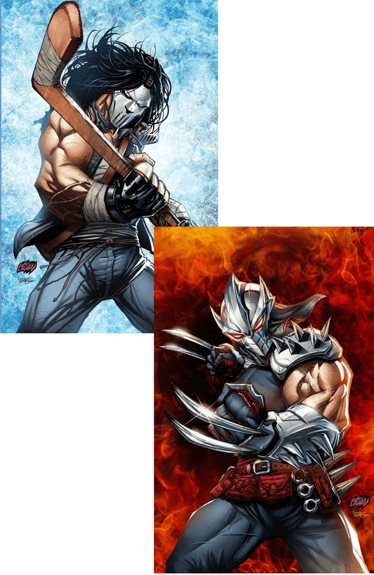 Shredder 1 Casey 1 Fire & Ice Bundle - East Coast Comics