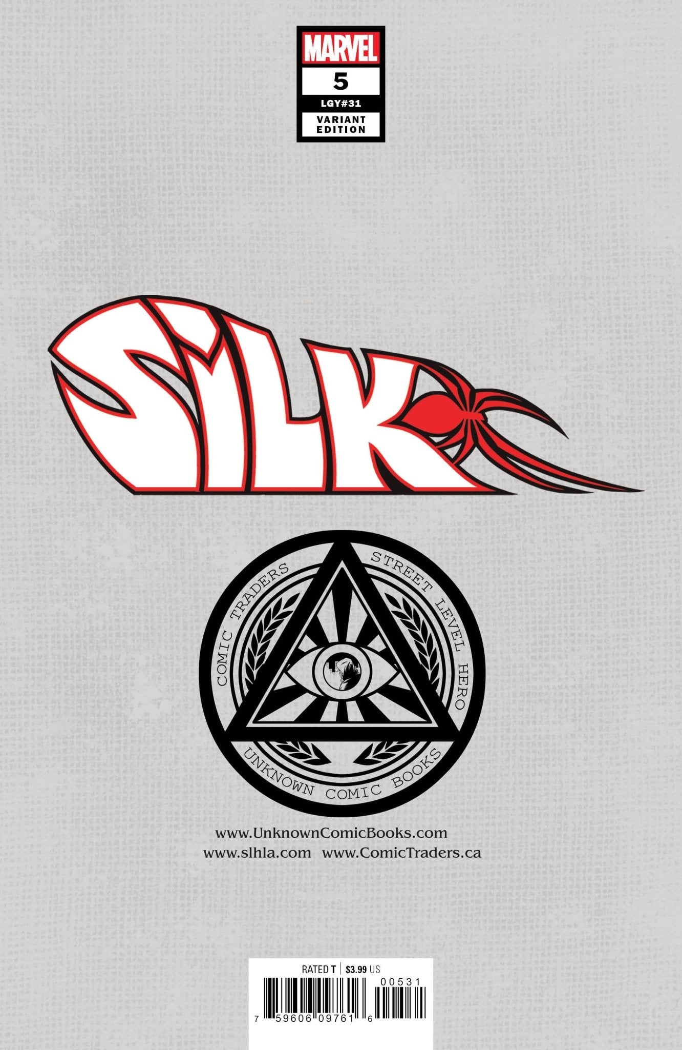 Silk #5 (Of 5) Unknown Comics Kael Ngu Exclusive Var (08/04/2021) - East Coast Comics