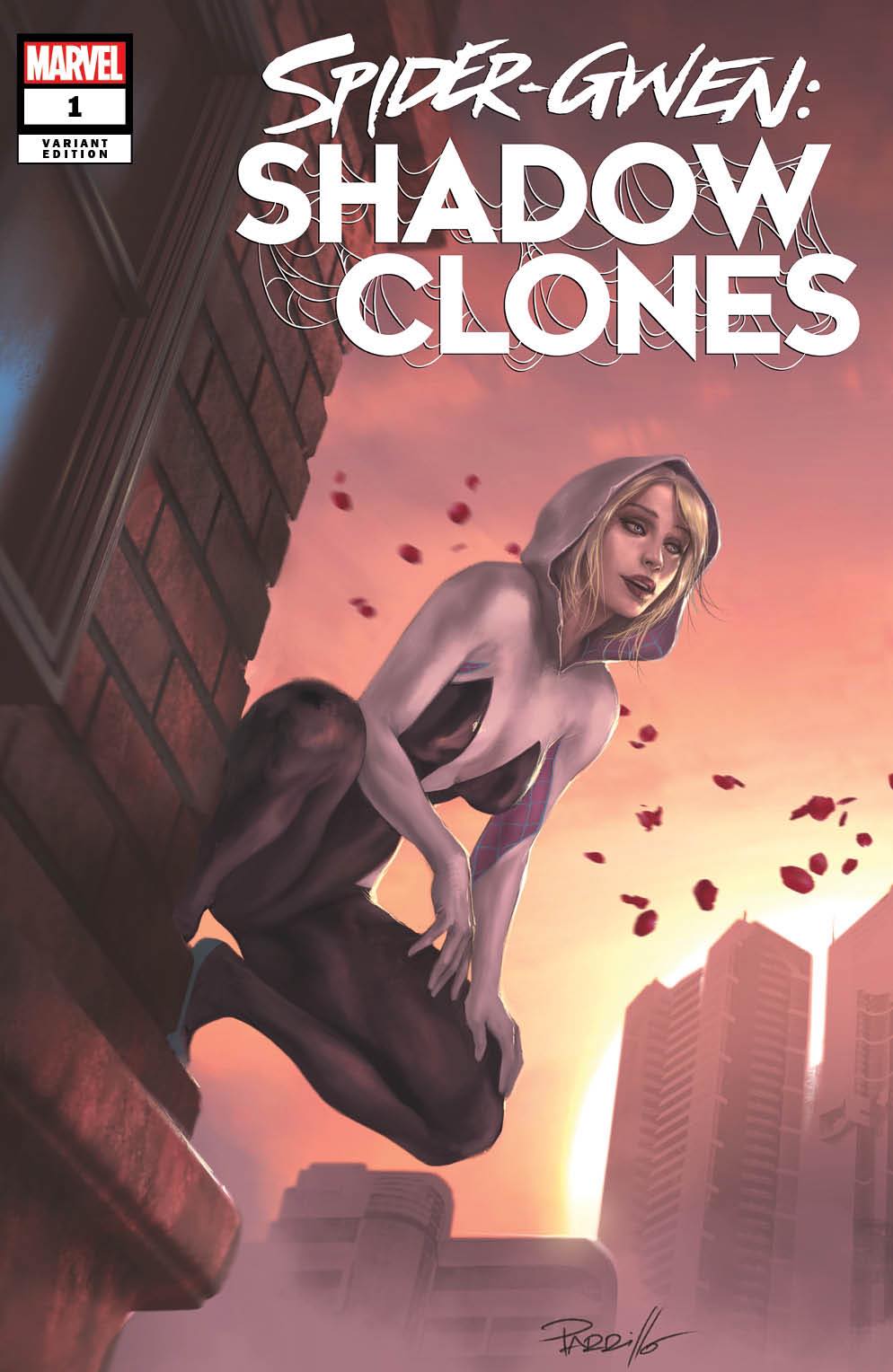 Spider - Gwen: Shadow Clones 1 Lucio Parrillo (616) Exclusive Var (03/15/2023) - East Coast Comics
