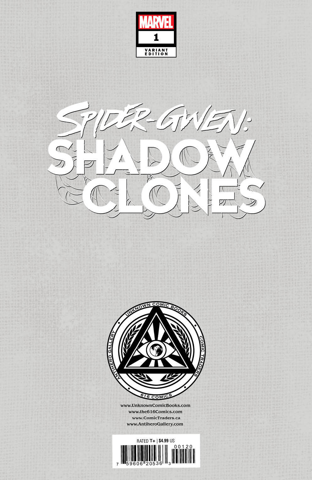 Spider - Gwen: Shadow Clones 1 Unknown Comics Kael Ngu Exclusive Var (03/01/2023) - East Coast Comics