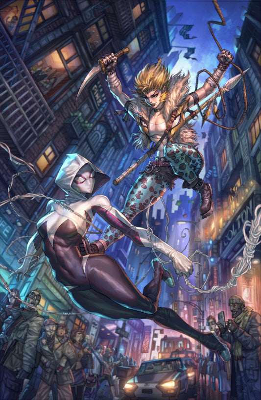 Spider - Gwen: Shadow Clones 3 Alan Quah (616) Exclusive Virgin Var (05/24/2023) - East Coast Comics