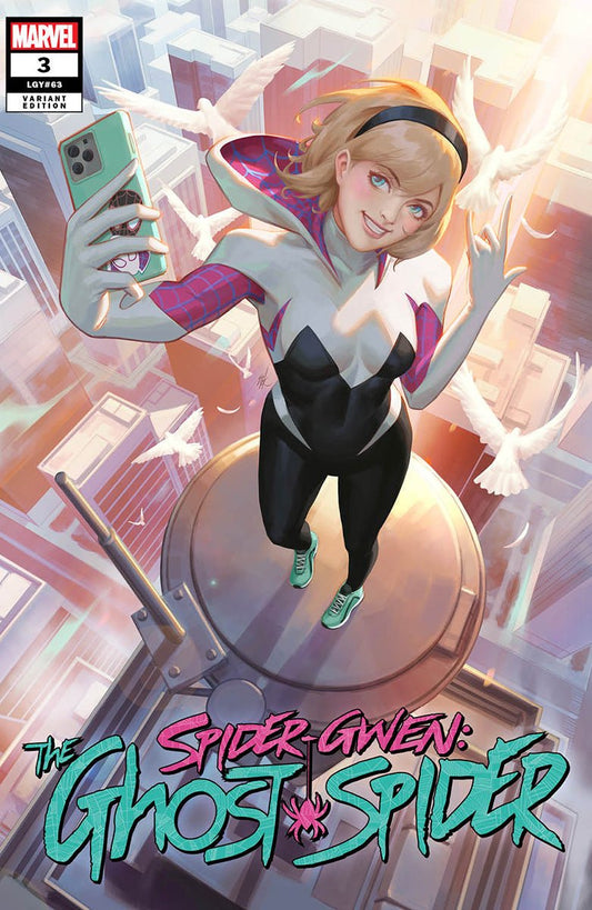 Spider - Gwen: The Ghost - Spider 3 Unknown Comics Ejikure Exclusive Var (07/31/2024) - East Coast Comics