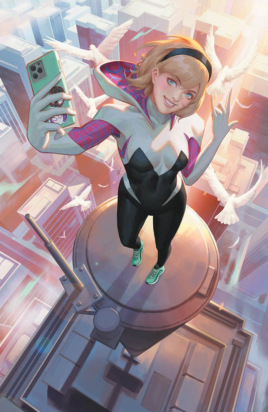 Spider - Gwen: The Ghost - Spider 3 Unknown Comics Ejikure Virgin Exclusive Var (07/31/2024) - East Coast Comics
