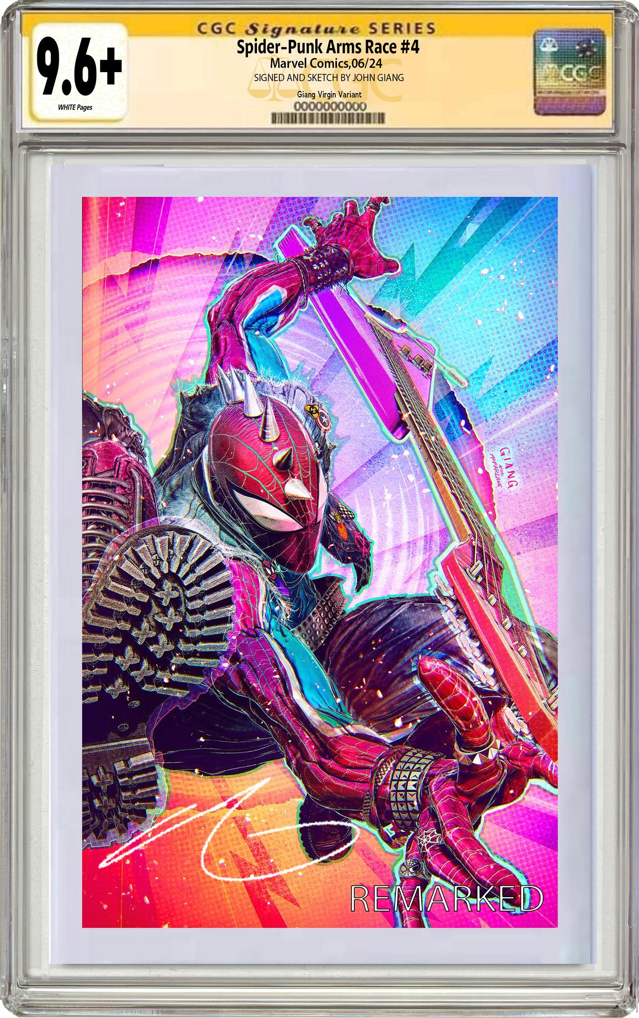 Spider - Punk: Arms Race 4 | John Giang Exclusive Variant - East Coast Comics