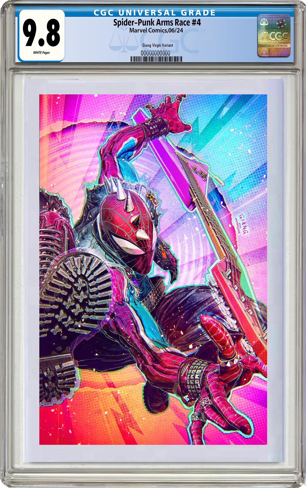 Spider - Punk: Arms Race 4 | John Giang Exclusive Variant - East Coast Comics