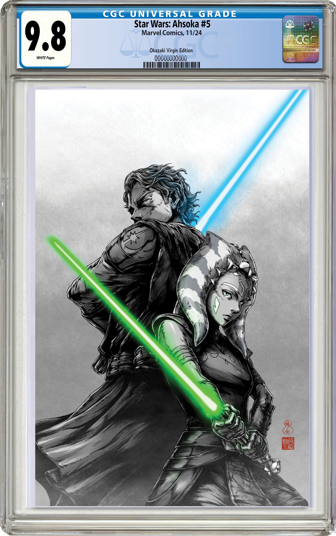 STAR WARS AHSOKA 5 | TAKASHI OKAZAKI LIMITED EDITION - East Coast Comics