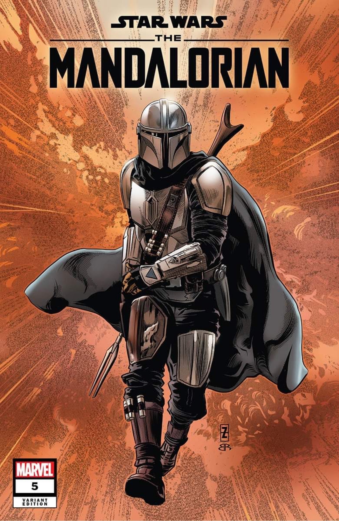 Star Wars: The Mandalorian #5 Unknown Comics Patch Zircher Exclusive Var (11/02/2022) - East Coast Comics