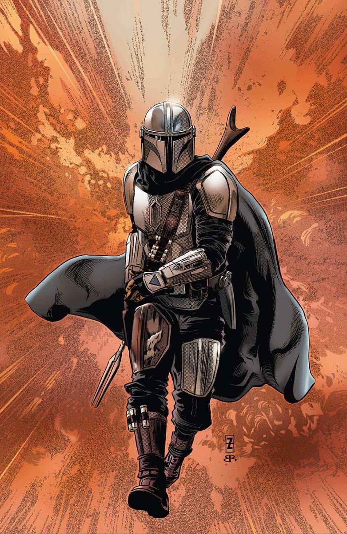 Star Wars: The Mandalorian #5 Unknown Comics Patch Zircher Exclusive Virgin Var (11/02/2022) - East Coast Comics