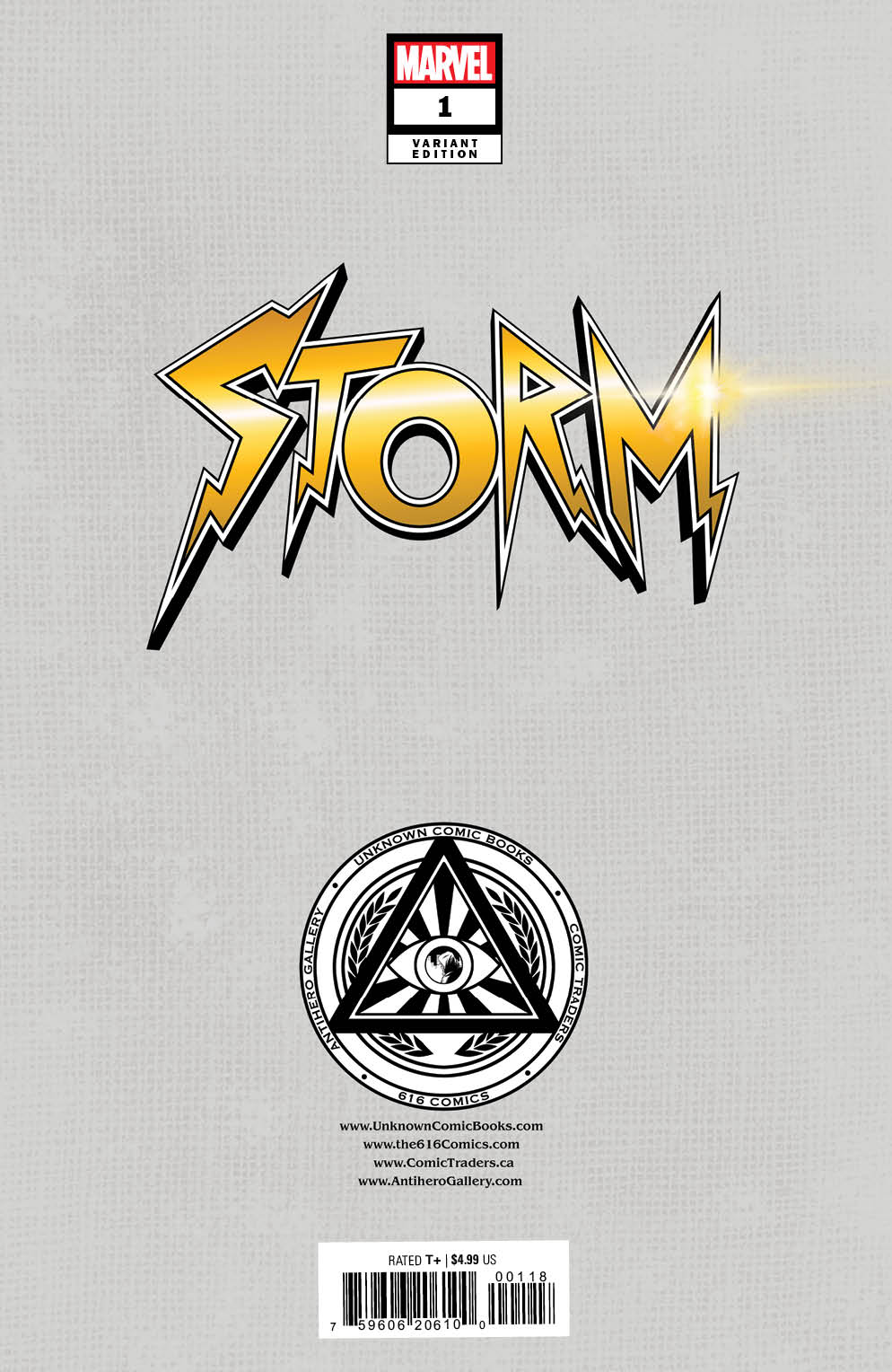 Storm #1 Unknown Comics Sabine Rich Exclusive Virgin Var (05/24/2023) - East Coast Comics