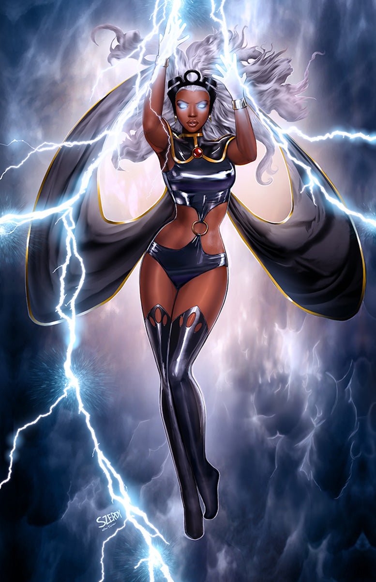 STORM #2 UNKNOWN COMICS NATHAN SZERDY EXCLUSIVE VIRGIN VAR (11/20/2024) - East Coast Comics