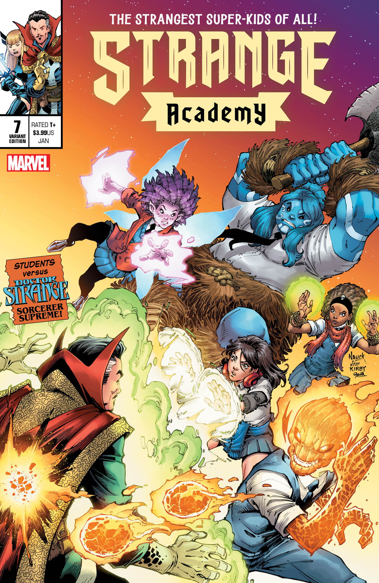 Strange Academy #7 Unknown Comics Todd Nauck Exclusive Var (01/27/2021) - East Coast Comics