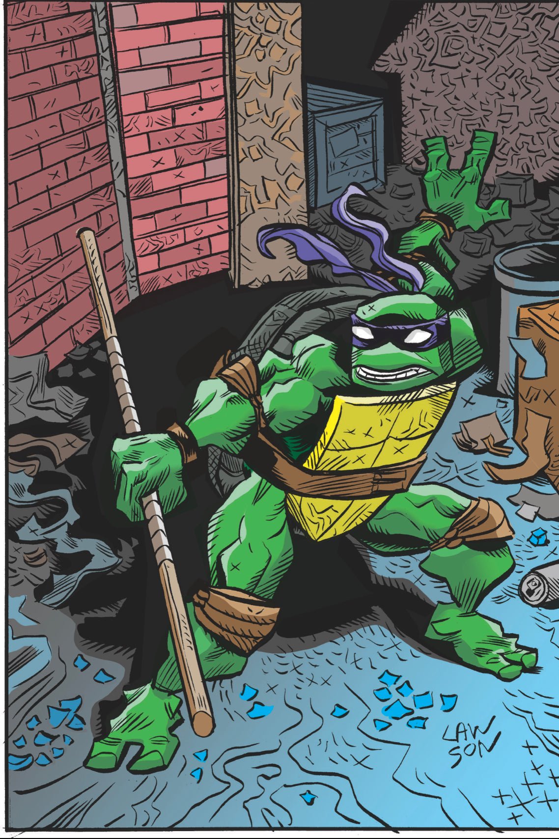 TEENAGE MUTANT NINJA TURTLES 143 144 145 146 147 148 SET of JIM LAWSON 6 BOOK BUNDLE Black Saber Comics Exclusive - East Coast Comics
