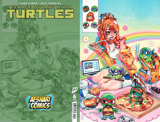 Teenage Mutant Ninja Turtles 6 Afshari Comics Exclusive - East Coast Comics