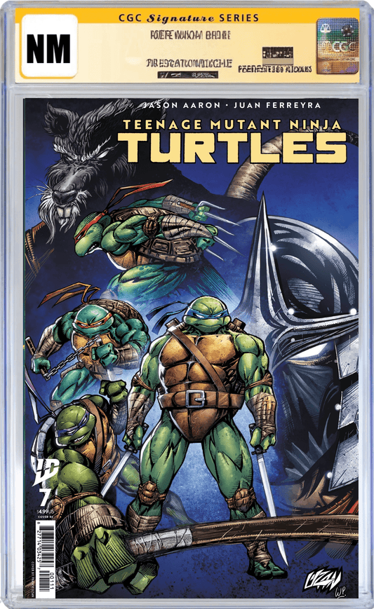 Teenage Mutant Ninja Turtles 7 Exclusive Franck Uzan Variant - CGC SS 9.8 - East Coast Comics