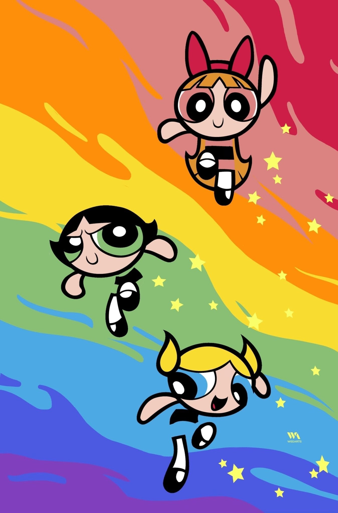 The Powerpuff Girls 1 - Winter Snowdown Showdown | Huy Dinh Variant | Rabbit Exclusive - East Coast Comics